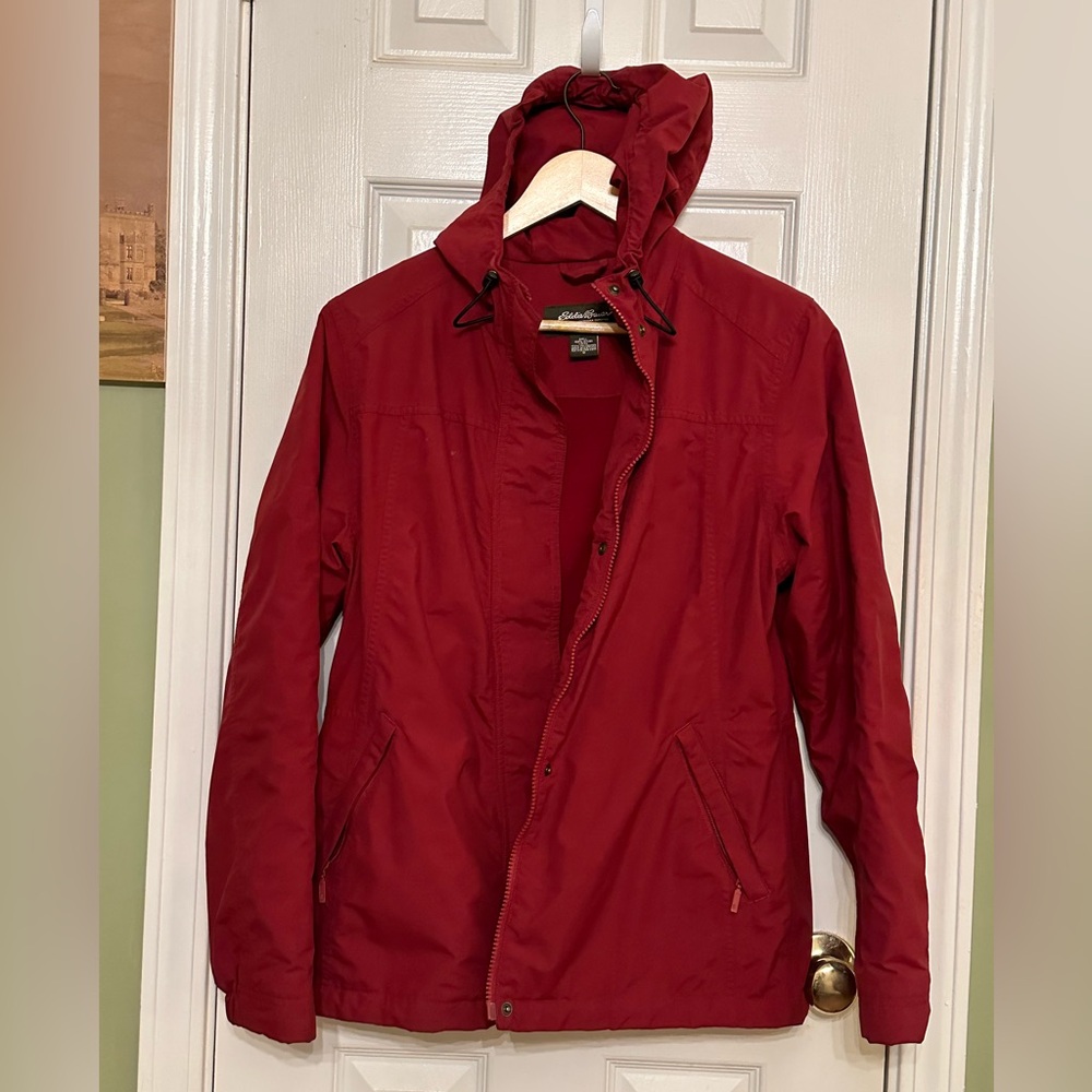 Vintage Eddie Bauer Fleece Hooded Jacket